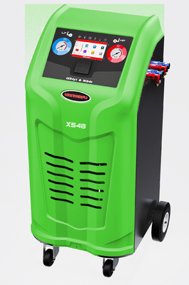 Πράσινη μηχανή 400g/min αποκατάστασης ψυκτικών ουσιών εναλλασσόμενου ρεύματος αερίου 220V 50HZ διπλή